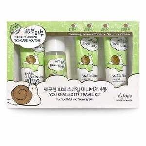 🐌 Esfolio “You Snailed It!” Travel Kit – New With Tags 🎀